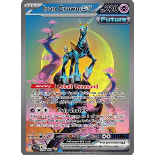 Iron Crown ex (206/162) [Scarlet & Violet: Temporal Forces]