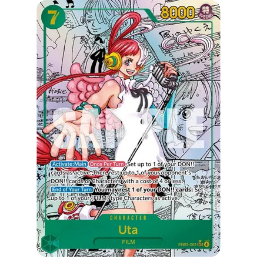 Uta (061) (Manga) (EB03-061) - Extra Booster: One Piece Heroines Edition Foil