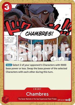 Chambres (OP14-017) - The Azure Sea's Seven