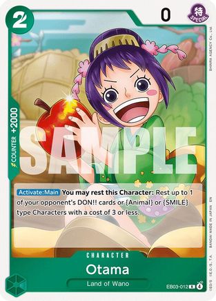 Otama (EB03-012) - Extra Booster: One Piece Heroines Edition Foil