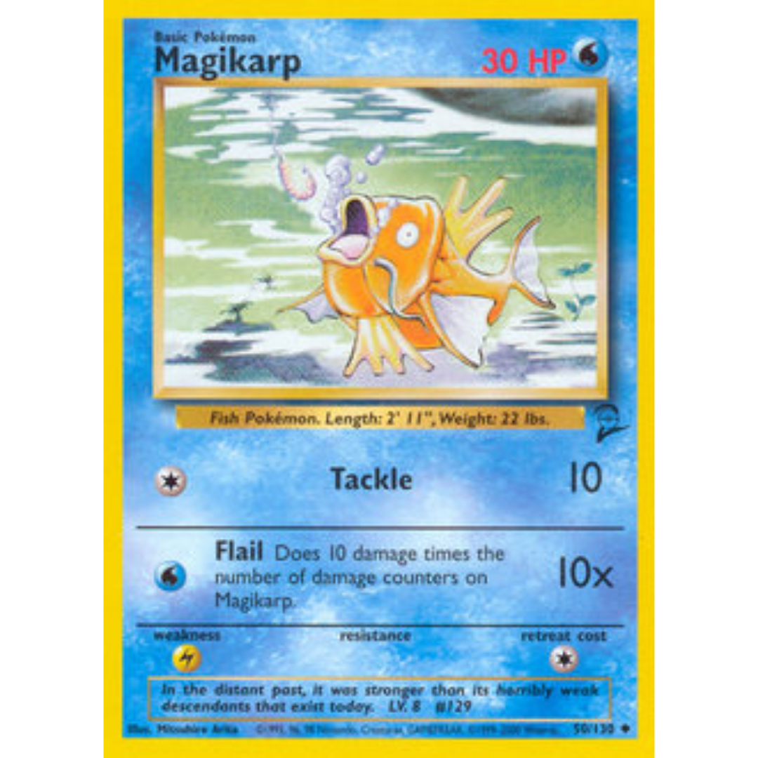 Magikarp 050  Base Set 2 - Uncommon