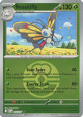Beautifly 013/217  - Reverse Holofoil ME Ascended Heroes - Uncommon