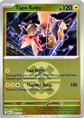 Tapu Koko (Quick Ball) 067  - Reverse Holofoil ME Ascended Heroes - Rare