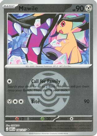 Marill 083/217  - Reverse Holofoil ME Ascended Heroes - Common