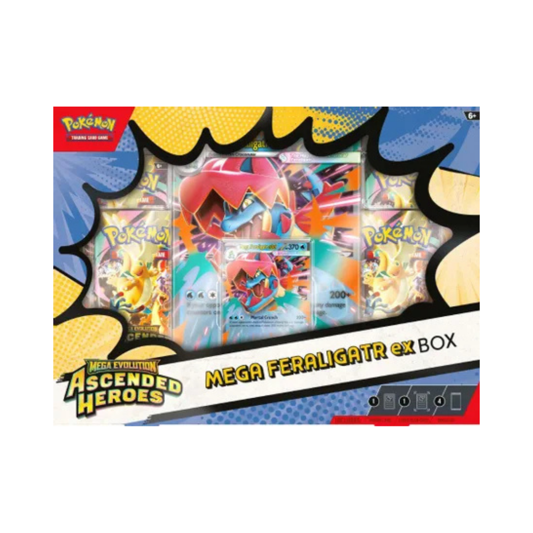 Ascended Heroes Mega Feraligatr ex Box