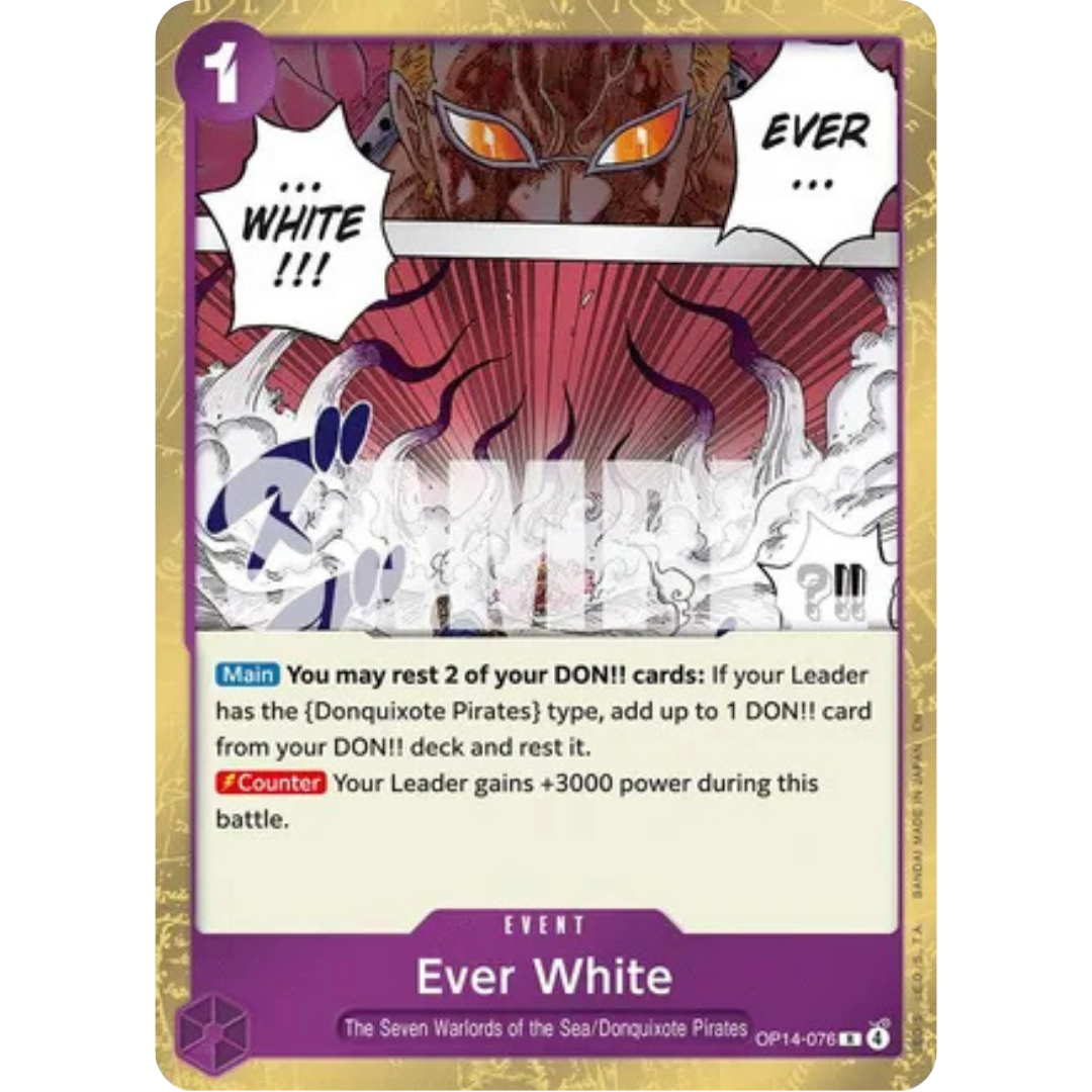 Ever White (OP14-076) - The Azure Sea's Seven Foil