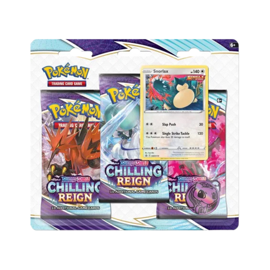 Chilling Reign 3 Pack Blister [Snorlax]
