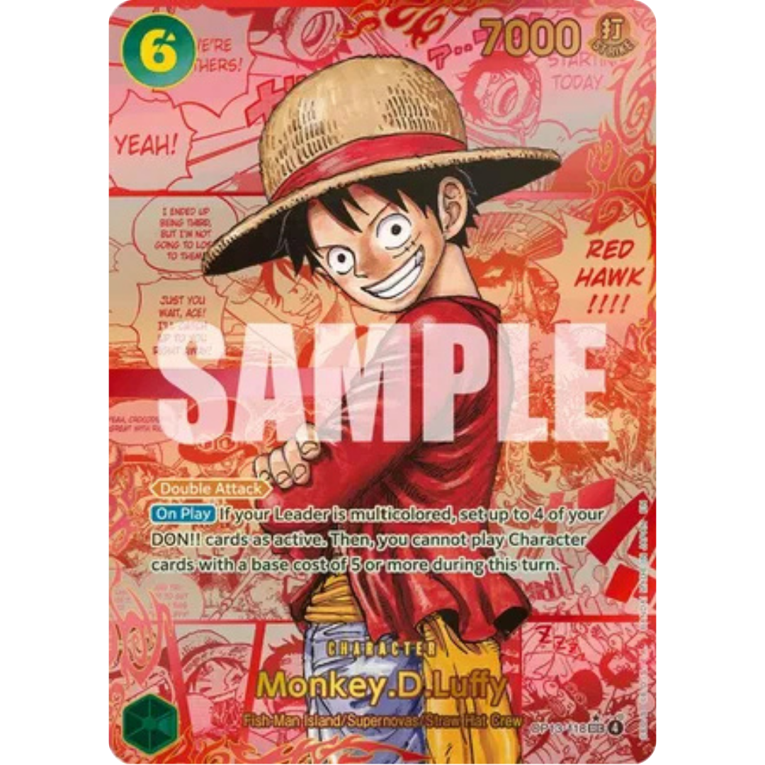 Monkey.D.Luffy (118) (3rd Anniversary) (OP13-118) - Carrying On His Will Foil