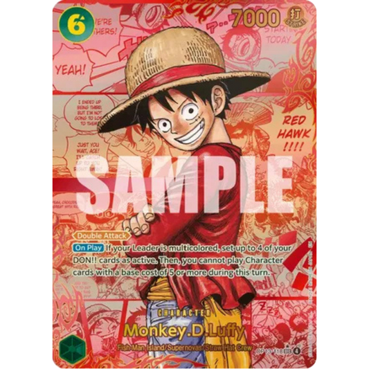 Monkey.D.Luffy (118) (3rd Anniversary) (OP13-118) - Carrying On His Will Foil