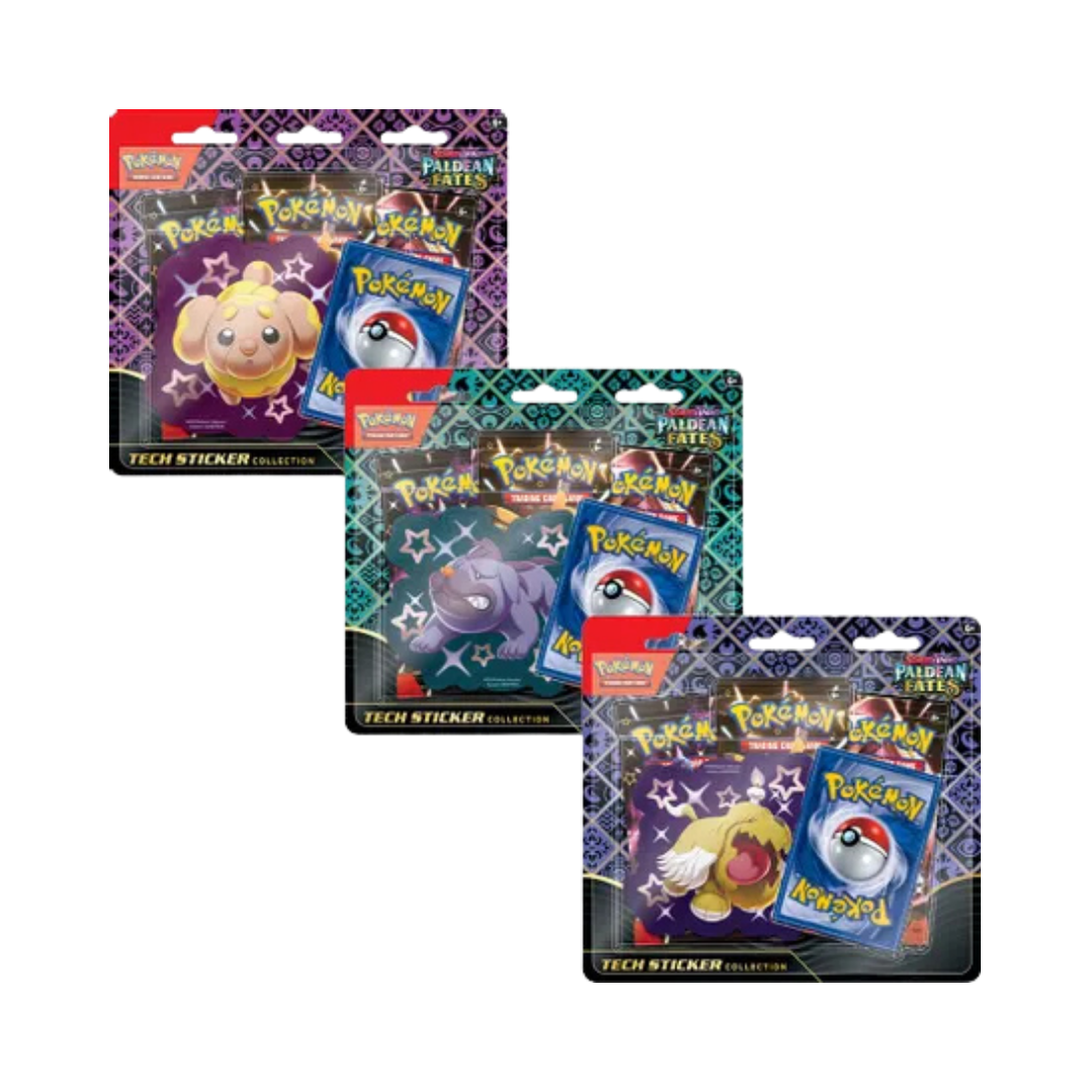 Paldean Fates Tech Sticker Collections [Set of 3]