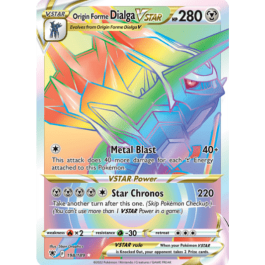 Origin Forme Dialga VSTAR (198/189) [Sword & Shield: Astral Radiance]