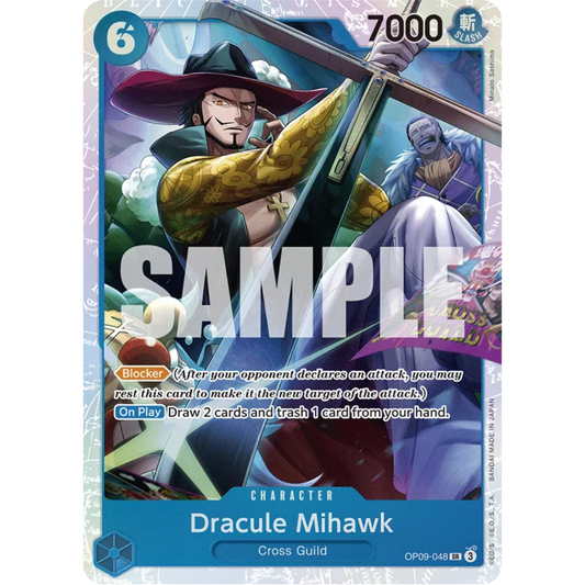 Dracule Mihawk (OP09-048) - Emperors in the New World Foil