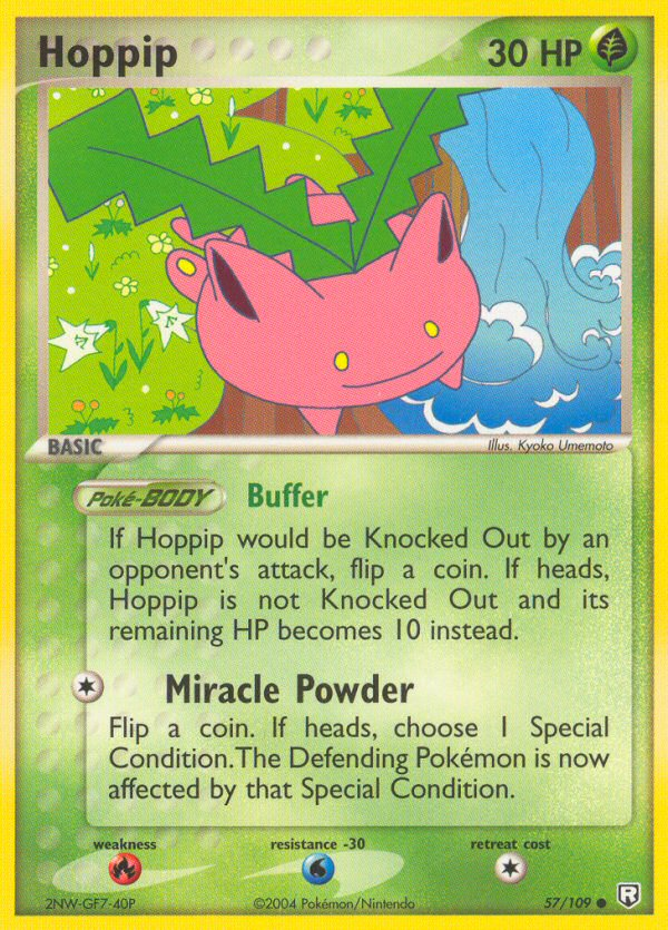 Hoppip 057  Team Rocket Returns - Common