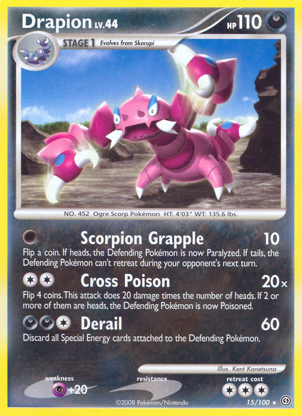 Drapion  Stormfront - Rare