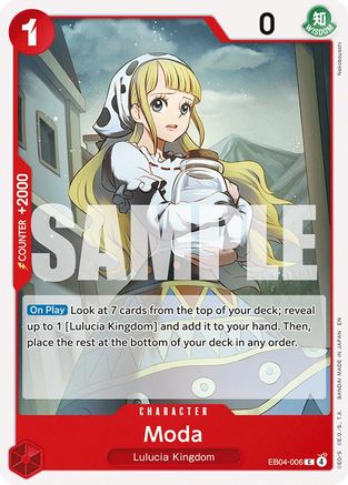 Moda (EB04-006) - Adventure on Kami's Island