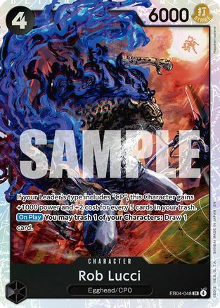 Rob Lucci (EB04-048) - Adventure on Kami's Island Foil