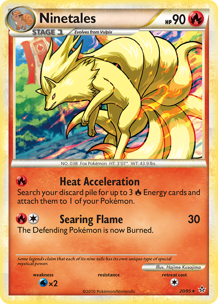 Ninetales  Unleashed - Rare
