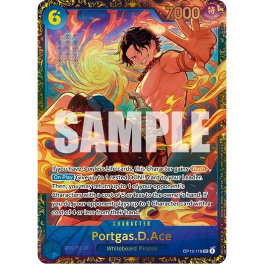 Portgas.D.Ace (119) (Treasure Cup March 2026) (OP13-119) - One Piece Promotion Cards Foil