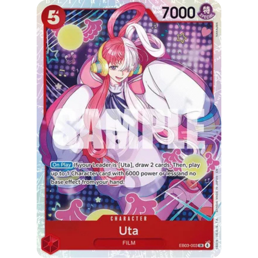 Uta (003) (EB03-003) - Extra Booster: One Piece Heroines Edition Foil