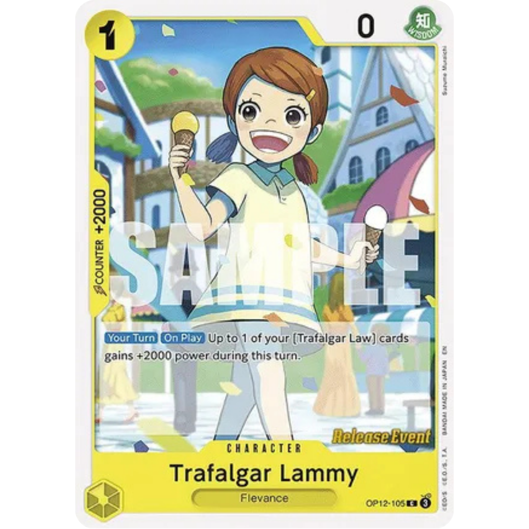 Trafalgar Lammy (OP12-105) - Legacy of the Master Release Event Cards