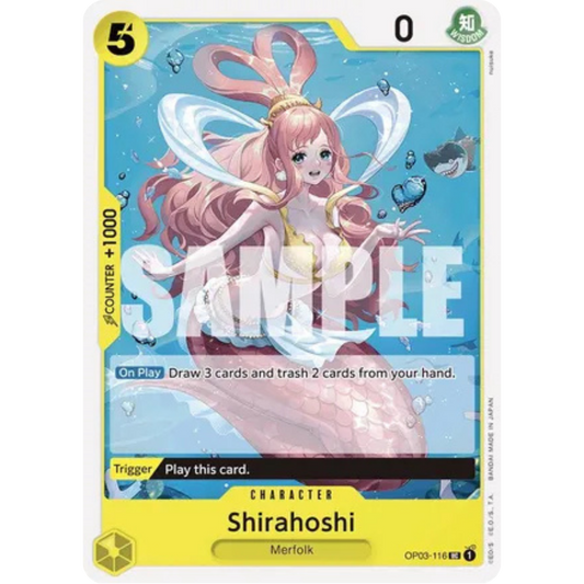Shirahoshi (OP03-116) (Reprint) (OP03-116) - Premium Booster -The Best-