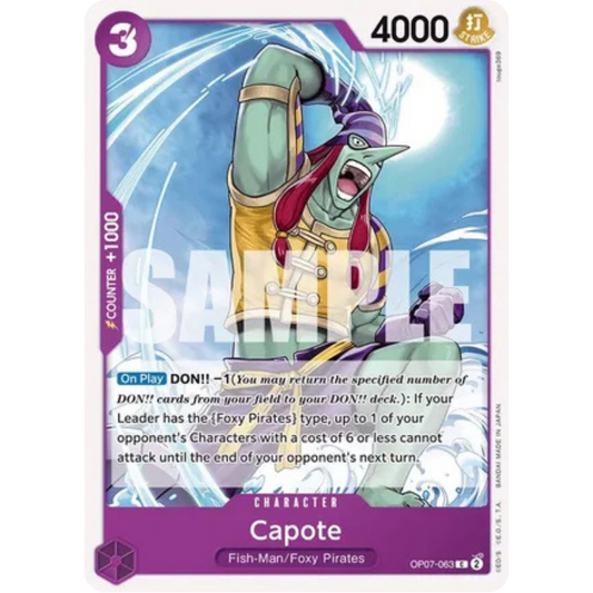 Capote (OP07-063) - 500 Years in the Future