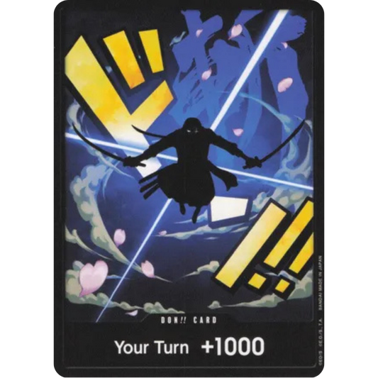 DON!! Card (Zoro) - Premium Booster -The Best- Foil