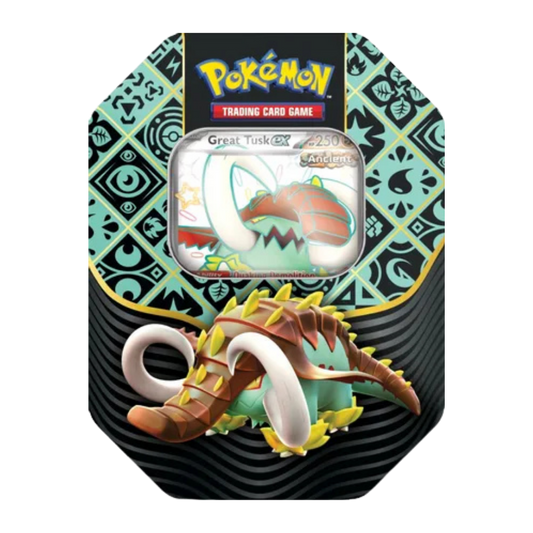 Paldean Fates International Tin [Great Tusk ex]