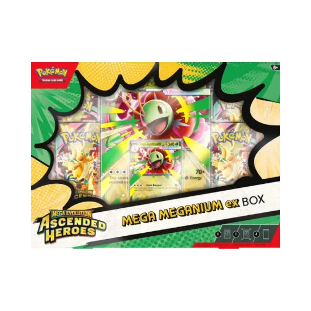 Ascended Heroes Mega Meganium ex Box