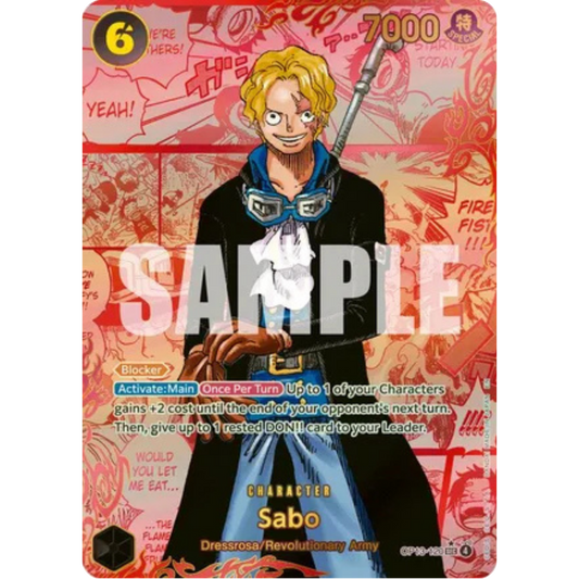 Sabo (120) (3rd Anniversary) (OP13-120) - Carrying On His Will Foil