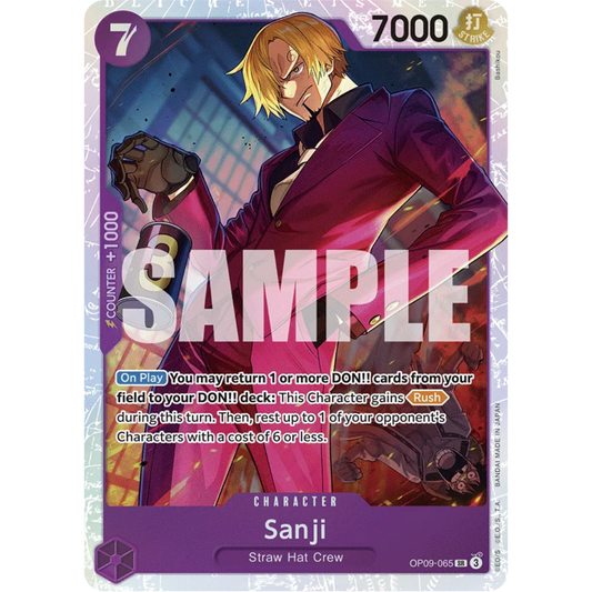 Sanji (065) (OP09-065) - Emperors in the New World Foil