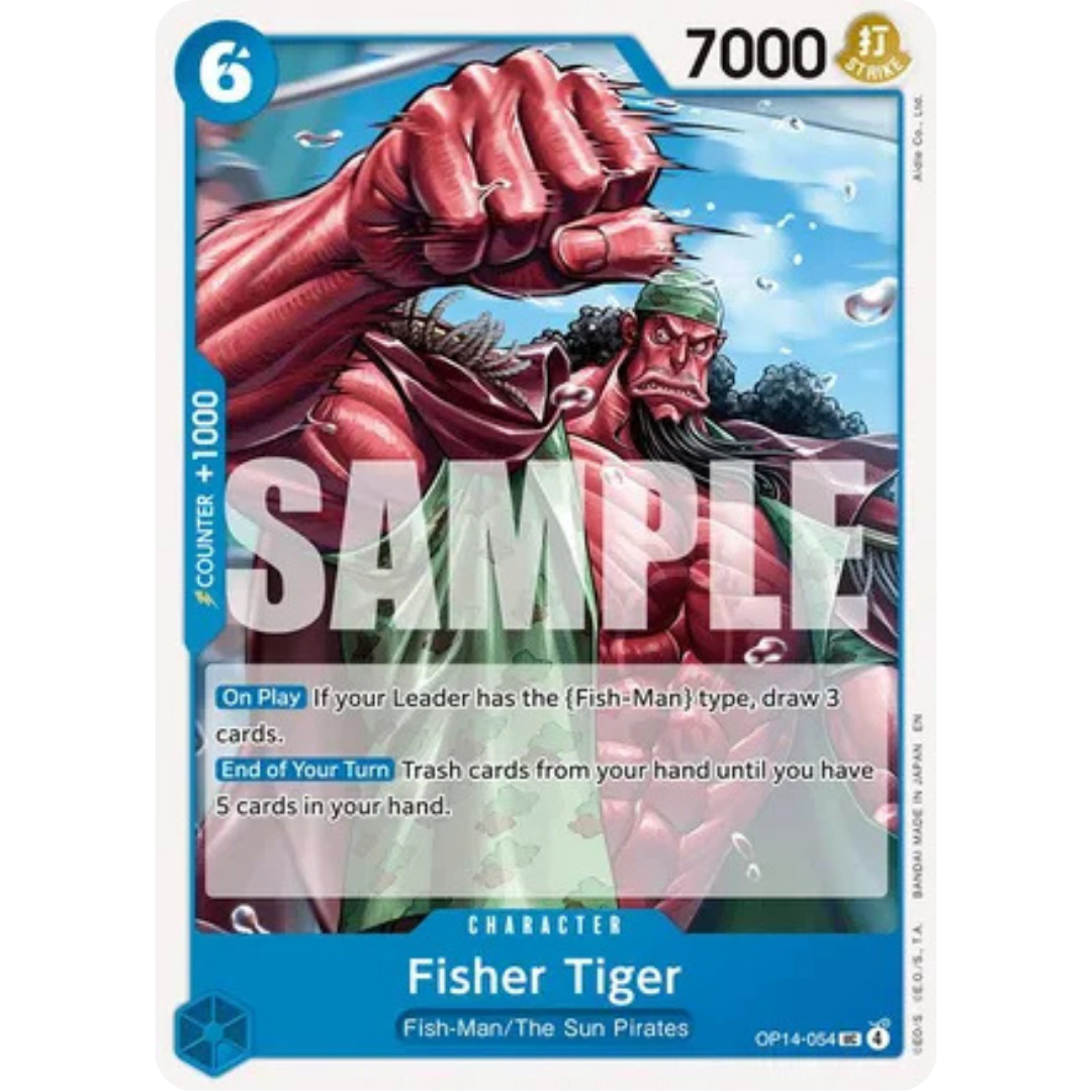 Fisher Tiger (OP14-054) - The Azure Sea's Seven