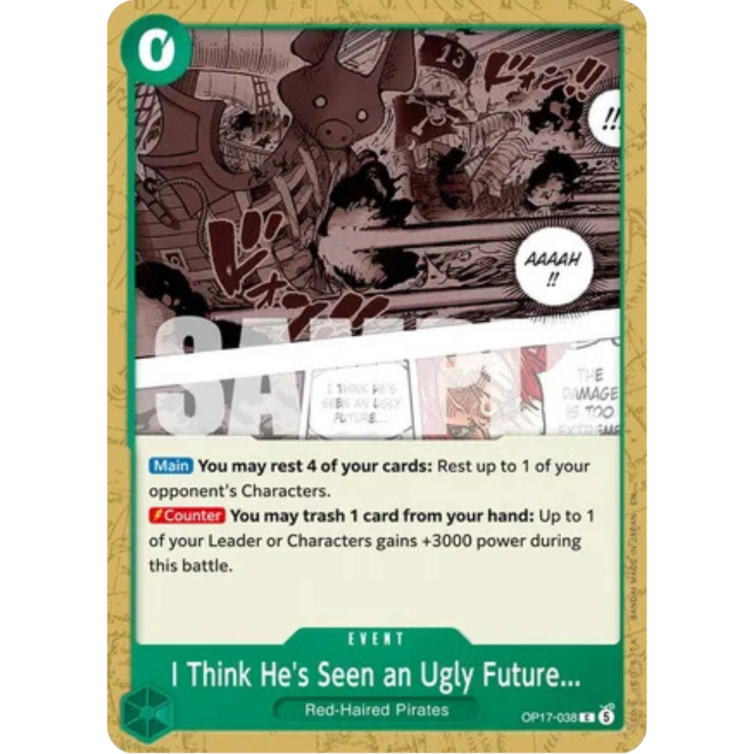 I Think He's Seen an Ugly Future... (OP17-038) - The World's Strongest Warriors