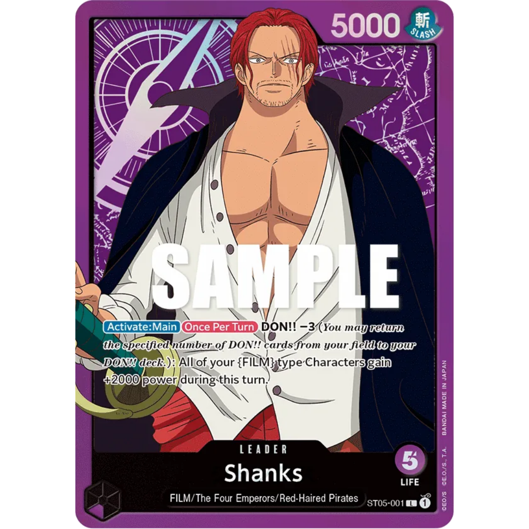 Shanks (ST05-001) - Starter Deck 5: Film Edition Foil