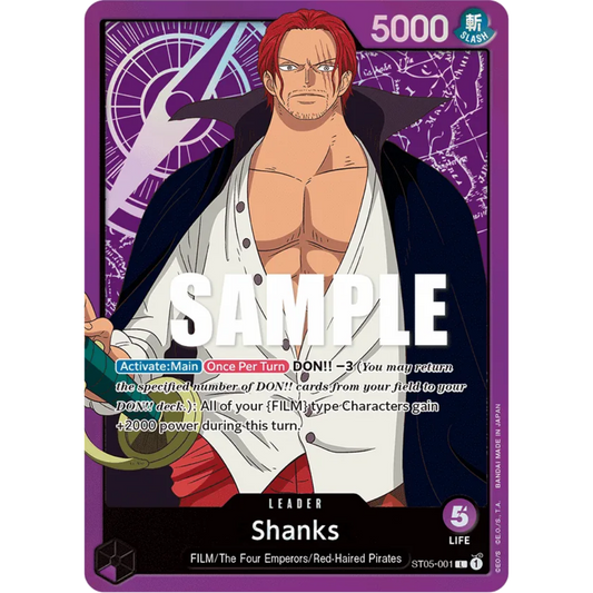 Shanks (ST05-001) - Starter Deck 5: Film Edition Foil