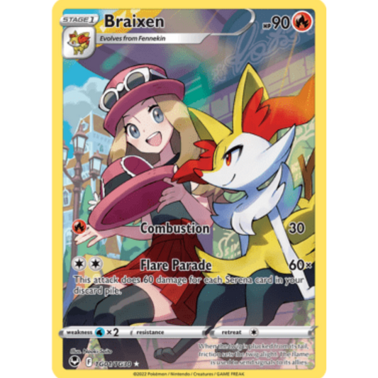 Braixen (TG01/TG30) [Sword & Shield: Silver Tempest]