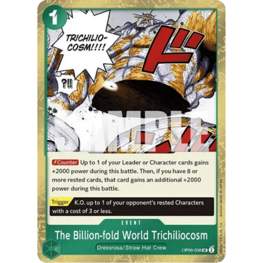 The Billion-fold World Trichiliocosm (Jolly Roger Foil) (OP06-038) - Premium Booster -The Best- Foil