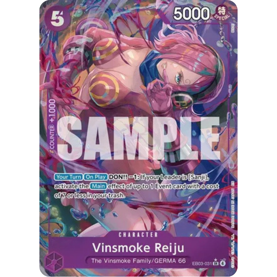 Vinsmoke (Alternate Art) (EB03-031) - Extra Booster: One Piece Heroines Edition Foil