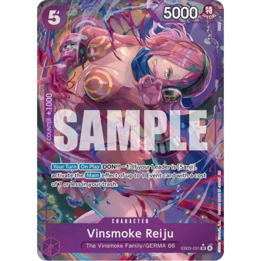 Vinsmoke (Alternate Art) (EB03-031) - Extra Booster: One Piece Heroines Edition Foil