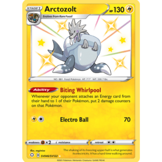 Arctozolt (SV046/SV122) [Sword & Shield: Shining Fates]