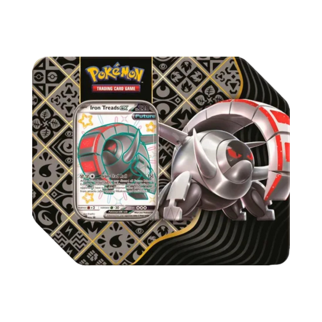 Paldean Fates Tin [Iron Treads ex]