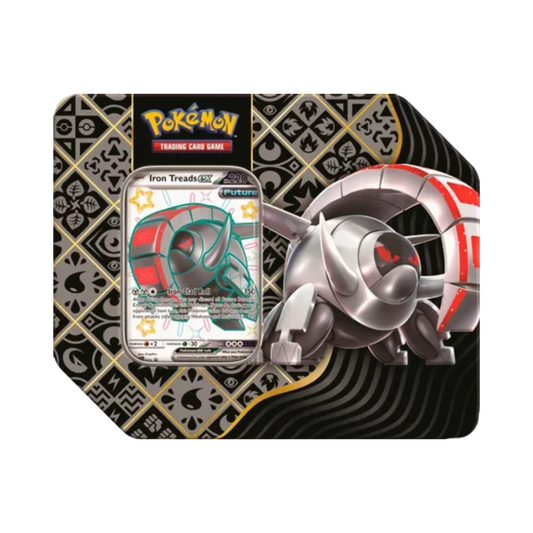 Paldean Fates Tin [Iron Treads ex]