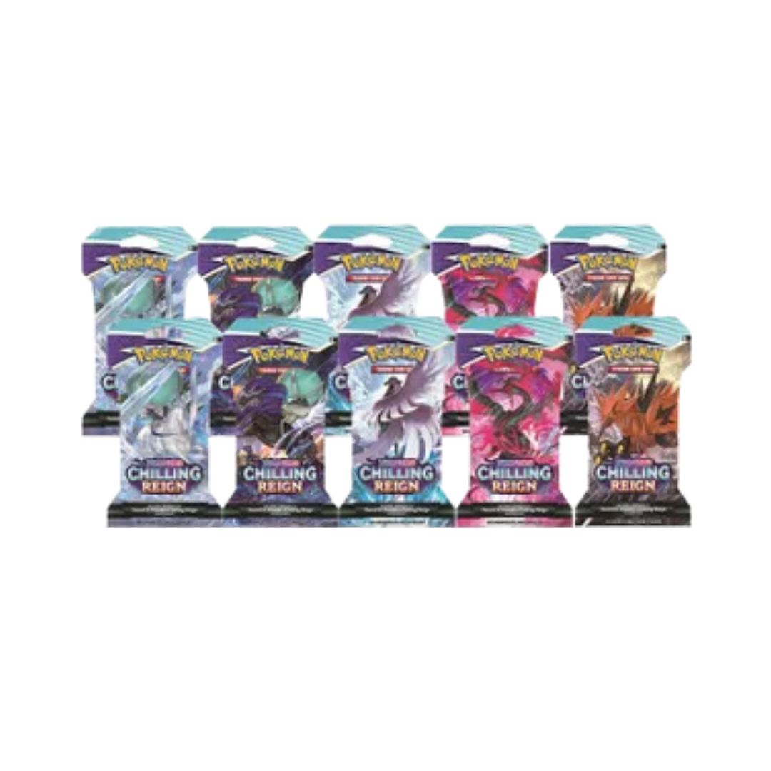 Chilling Reign Sleeved Booster Pack Bundle [Set of 10]