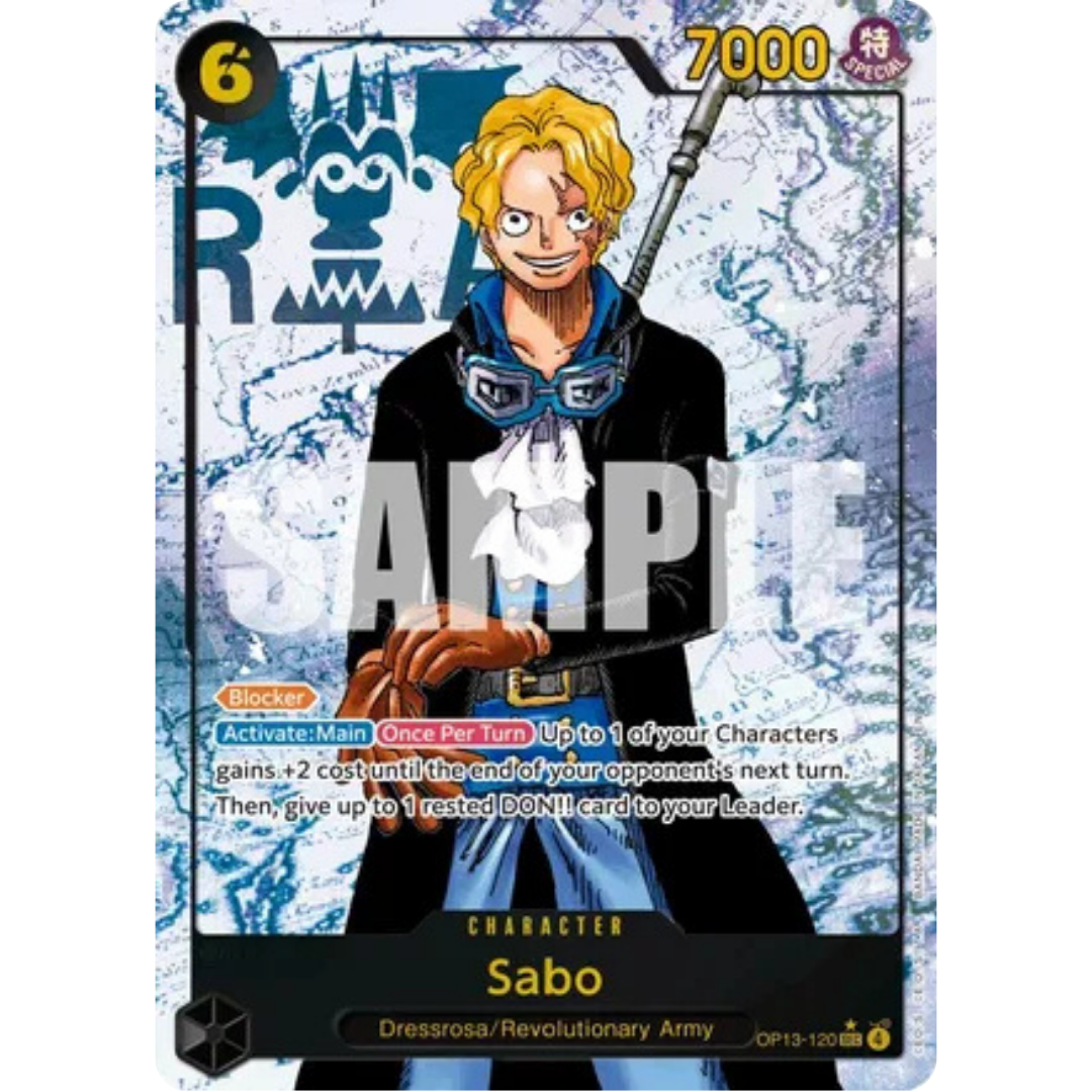 Sabo (120) (Parallel) (OP13-120) - Carrying On His Will Foil