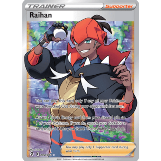Raihan (202/203) [Sword & Shield: Evolving Skies]