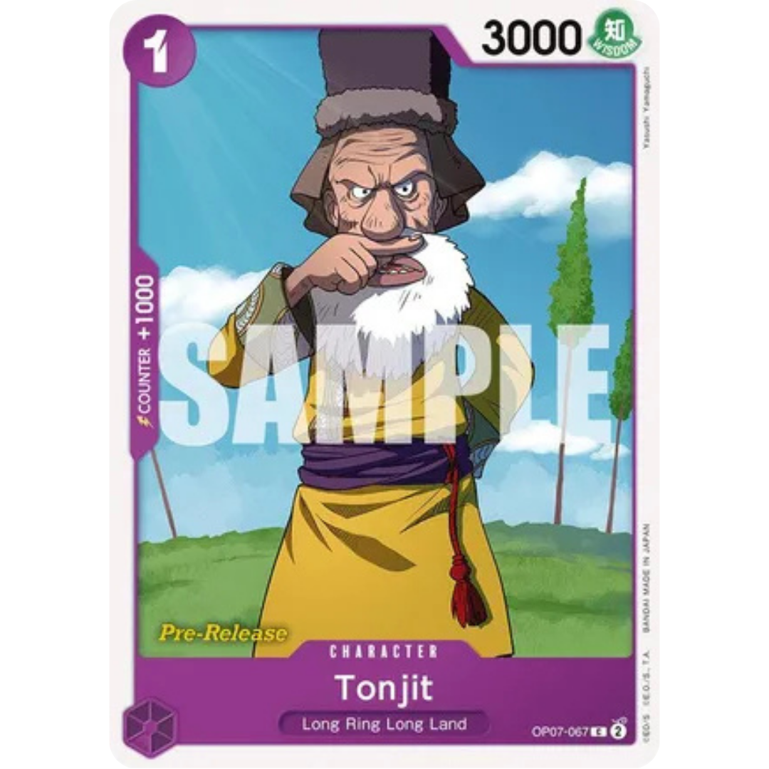Tonjit (OP07-067) - 500 Years in the Future Pre-Release Cards