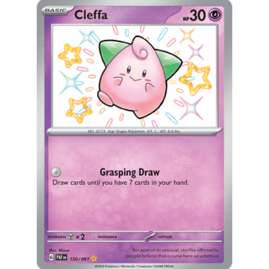 Cleffa (150/091) [Scarlet & Violet: Paldean Fates]