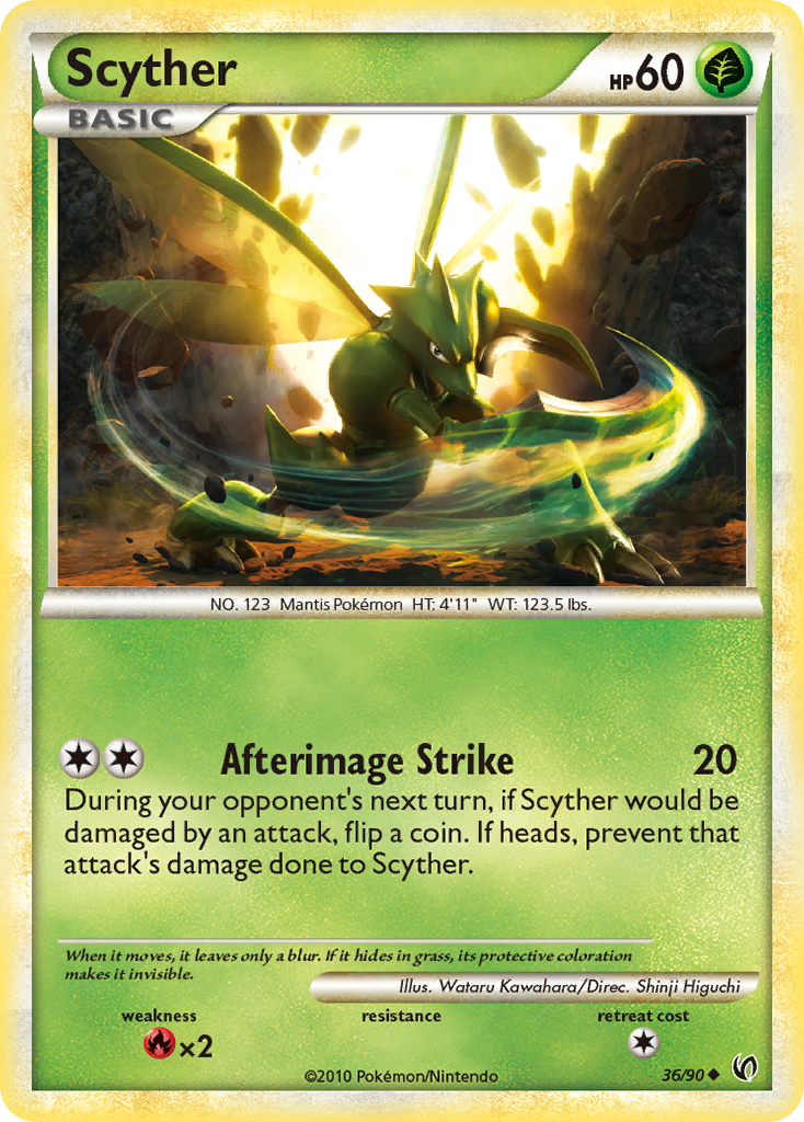 Scyther (36)  Undaunted - Uncommon