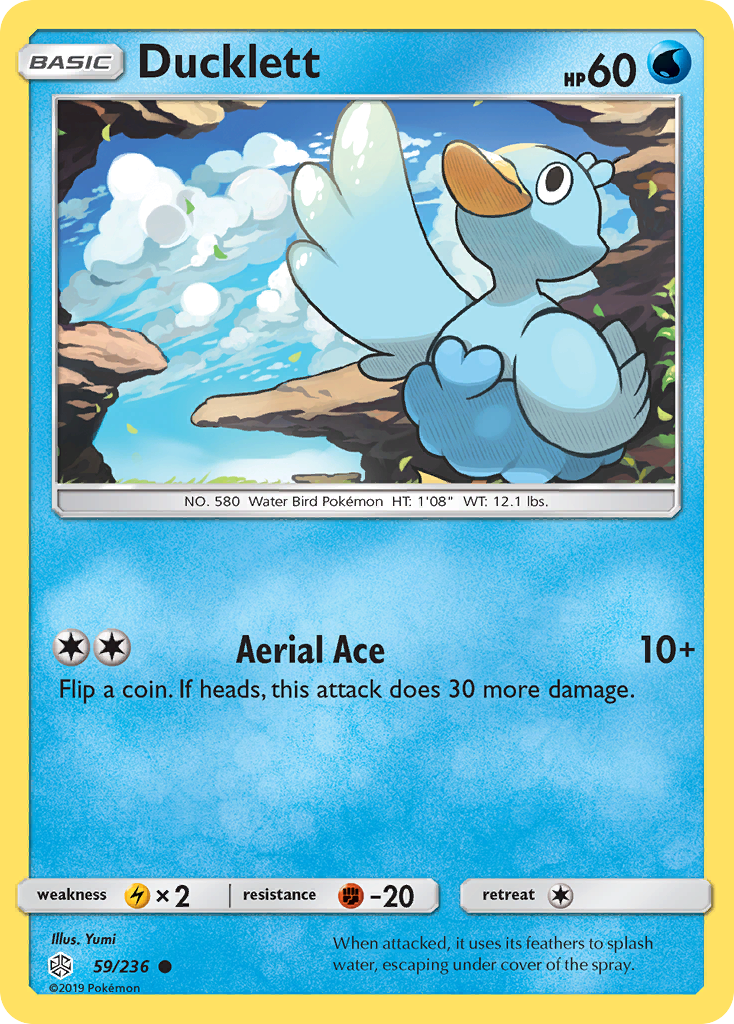 Ducklett 059  SM  Cosmic Eclipse - Common