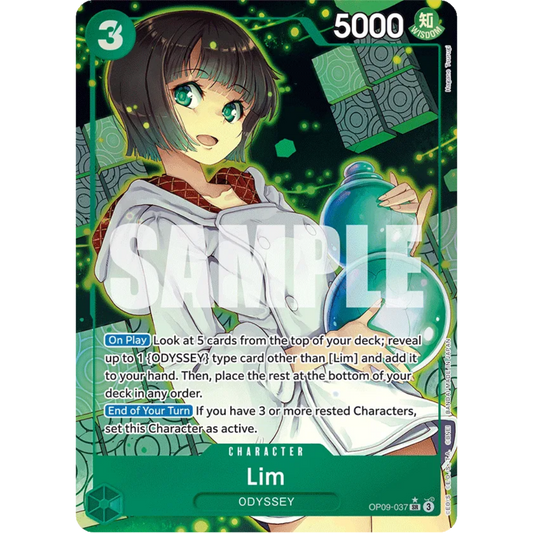 Lim (037) (Parallel) (OP09-037) - Emperors in the New World Foil